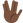 :vulcan_salute_dark_skin_tone: