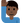:man_raising_hand_dark_skin_tone: